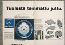 Päivän automainos: "Tuulesta temmattu juttu."