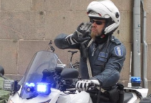 Poliisi takavarikoi karkuun ajaneen moottoripyörän
