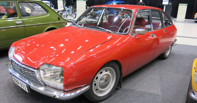 Vuoden auto:  Vuonna 1971 Citroen GS hurmasi virtaviivaisella olemuksellaan