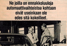 Päivän automainos: "Ne joilla on ennakkoluuloja automaattivaihteistoa kohtaan eivät useinkaan ole edes sitä kokeilleet."