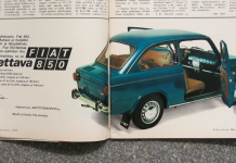 Päivän automainos: "Keskisuuri ja luotettava pikkuauto. Fiat 850"