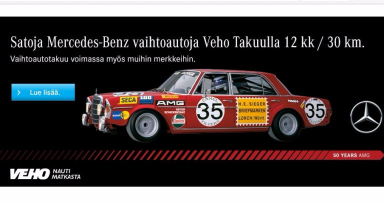 Nolo painovirhe: Veho tarjoaa 30 km:n vaihtoautotakuun?