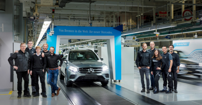Mercedes-Benz Bremenin tehdas.