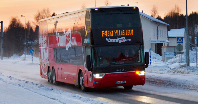 Onnibussi on jo kuljettanut yli 10 miljoonaa matkustajaa