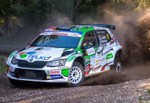 Emil Lindholm ajoi luokkavoittoon Tallinna-rallissa