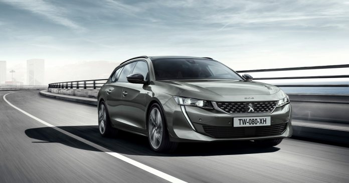 Peugeot 508 SW.