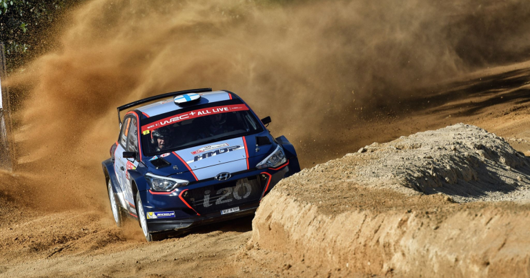 Jari Huttunen testimielellä Rally Estoniaan
