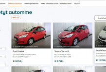 Muutaman vuoden vanhoja yritysautoja tarjotaan kuluttajille
