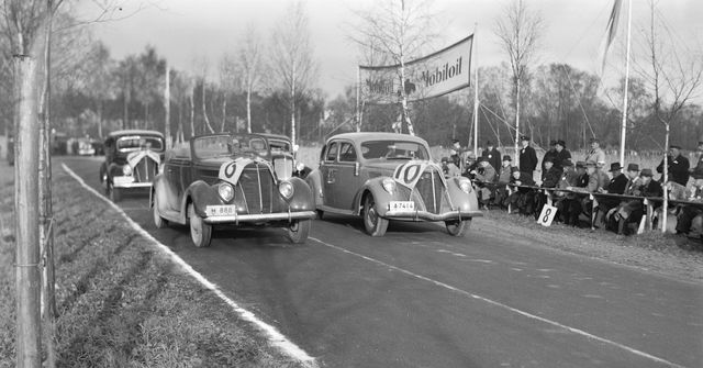 Historian havinaa: Tällaisia autoja oli mukana Kalastajatorpan autokilpailussa 1937