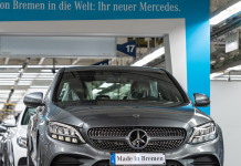 Mercedeksen uuden C-sarjan tuotanto käynnistyi Bremenissä