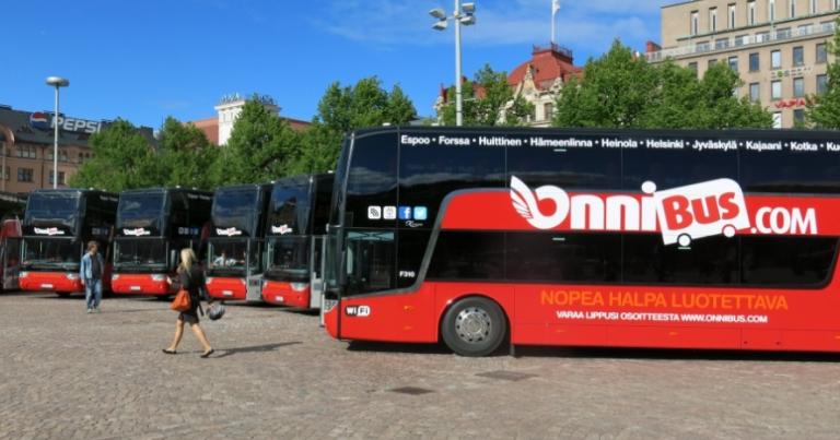 Liikenneministeri Harakan idea käytäntöön Onnibussissa