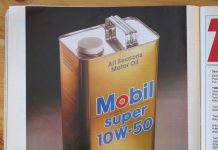 Päivän automainos: ”Vaadi aina öljy, johon tiedät luottaa. Vaadi Mobil super.”