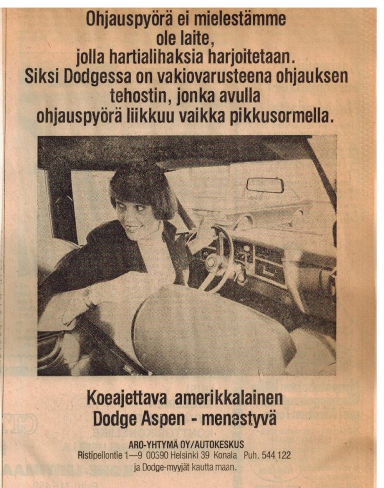 Päivän automainos: Hallintalaitteiden keveys tuo rentoutta ajamiseen