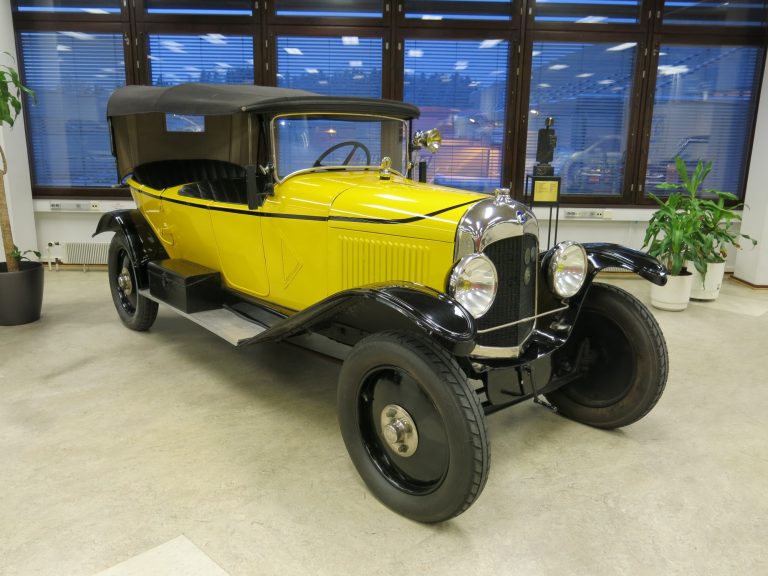 Päivän museoauto: Melkein satavuotias Citroënin ensimmäinen automalli