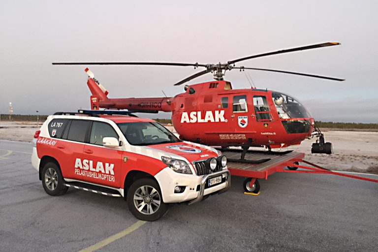 Fixus-ketju tukee Lapin pelastushelikopteritoimintaa