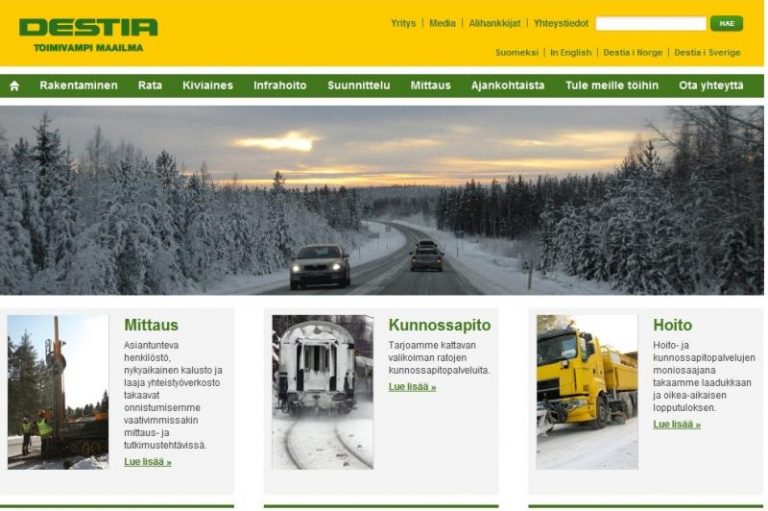 Autotoday 10 vuotta sitten: ”Destia kokeilee automaattista liukkaudentorjuntajärjestelmää Tammisaaressa”