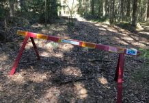 Päivän kuva: Puomi keskellä korpea?
