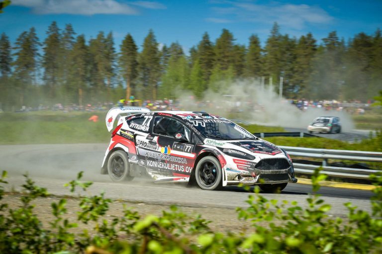 Rallicross: Juha Rytkönen uransa ensimmäiseen voittoon SuperCar-luokassa