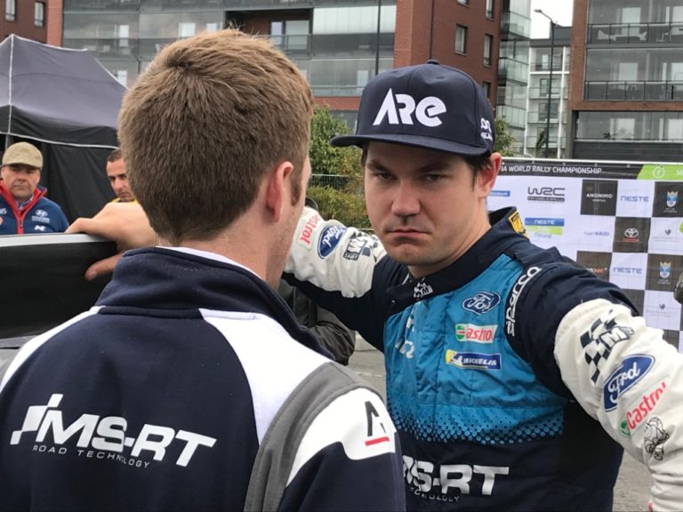 WRC: Suninen keskeytti aamun ensimmäisellä pätkällä