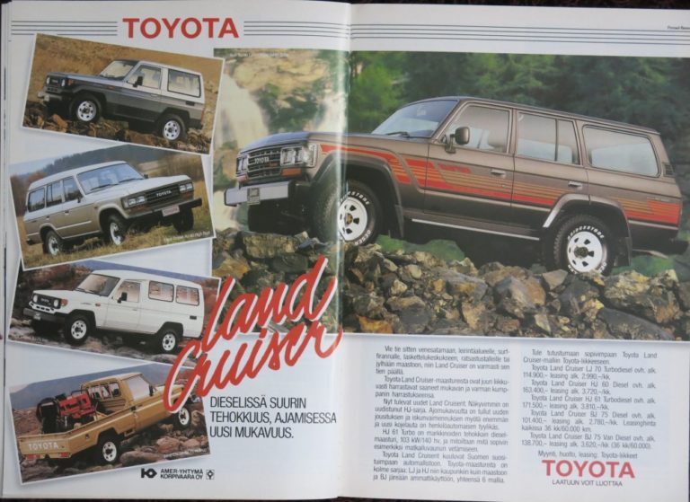 Päivän automainos: Toyota Land Cruiser — Dieselissä suurin tehokkuus, ajamisessa uusi mukavuus