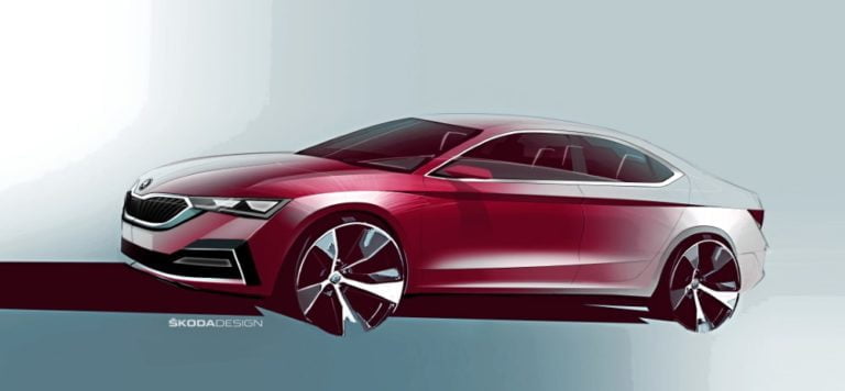 Haluatko nähdä uuden Škoda Octavian? — tässä taiteilijan näkemys
