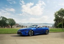 Tältä näyttää Lexus LC 500 -mallin avoversio