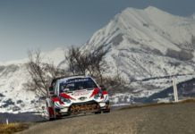 WRC: Evans ajoi hurjan ajan ja nousi Monte Carlo -rallin kärkeen