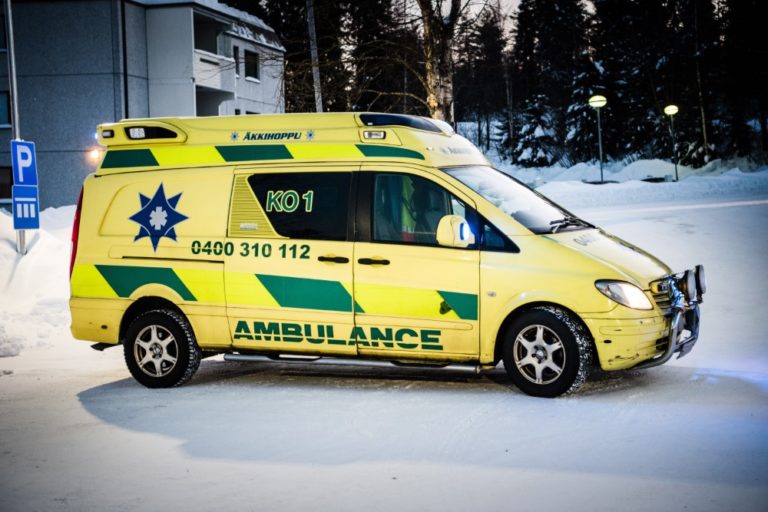 Tämä ambulanssi on kulkenut jo reilusti toista miljoonaa kilometriä