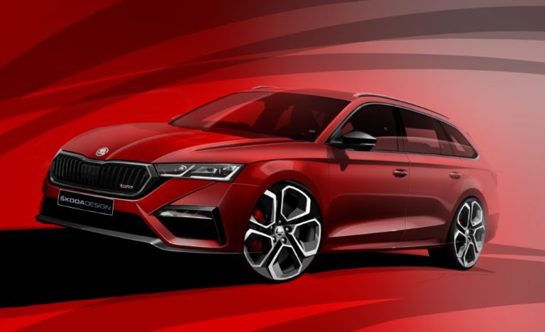 Tältä Škoda Octavia RS iV -malli näyttää taiteilijan silmin Tältä Škoda Octavia RS iV -malli näyttää taiteilijan silmin