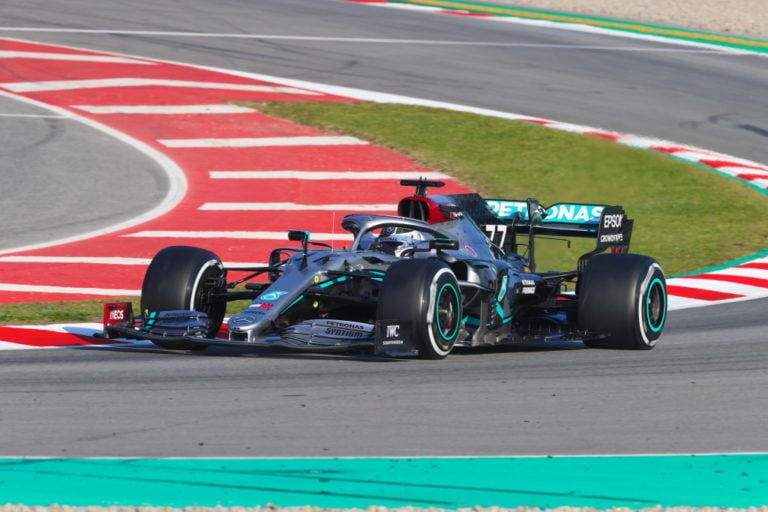 F1: Bottas oli päivän nopein Barcelonan testeissä