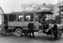 Päivän linja-auto: Raitiotie- ja Omnibusosakeyhtiön vuonna 1907 kokeilema linja-automalli