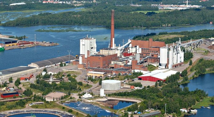 Sunila tehdas ilmakuva Kuva Stora Enso