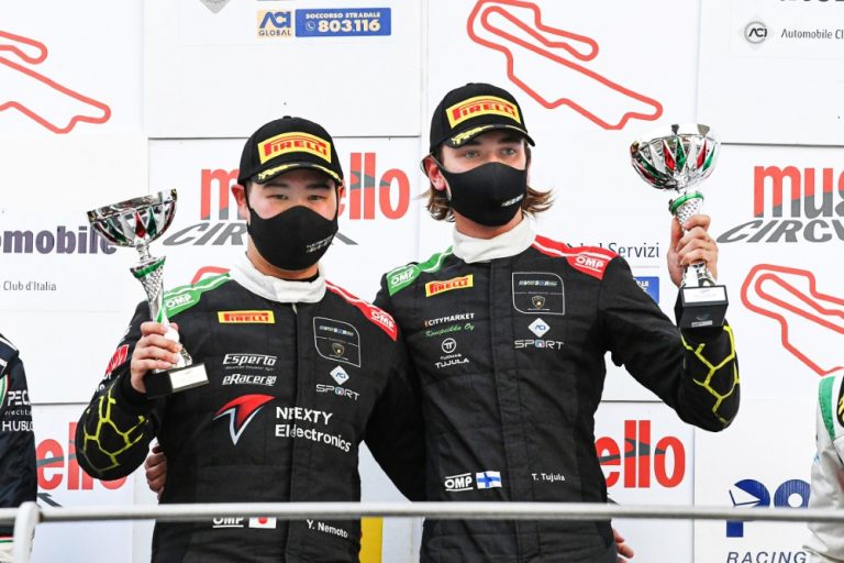 Italian GT-sarja: Tuomas Tujula menetti kauden avausvoiton viimeisellä kierroksella