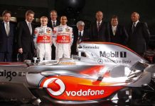 Päivän autourheilukuva: Heikki Kovalainen Lewis Hamiltonin tallikaverina
