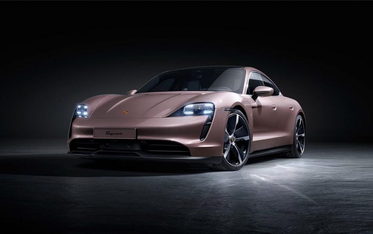 Porsche julkisti edullisemman takavetoisen Taycan-mallin