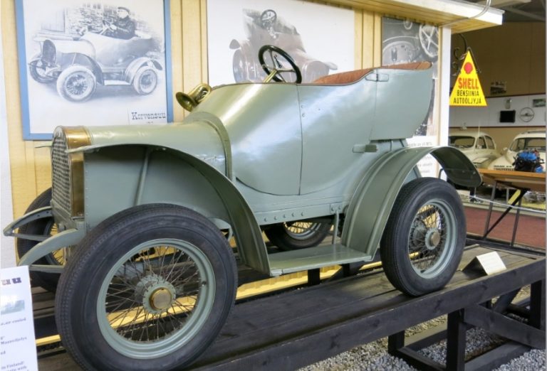 Päivän museoauto: Ensimmäinen Suomessa valmistettu auto