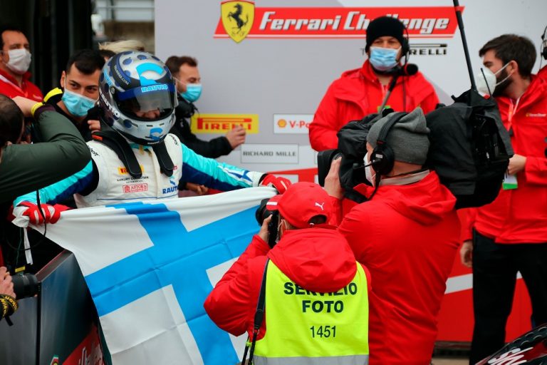 Luka Nurmi teki historiaa Ferrari-sarjan avauksessa