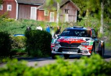 Emil Lindholm Liedon SM-rallin kärjessä avauspäivän jälkeen