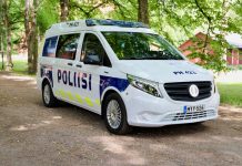 Poliisi ottaa käyttöön ensimmäisen täysin sähköisen partioauton