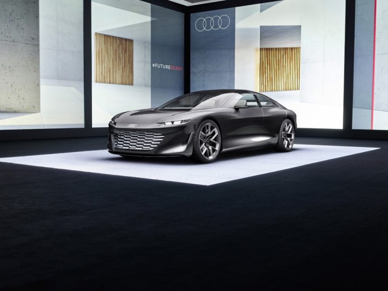 Audi grandsphere -konseptiauto on ylellinen täyssähköinen sedan