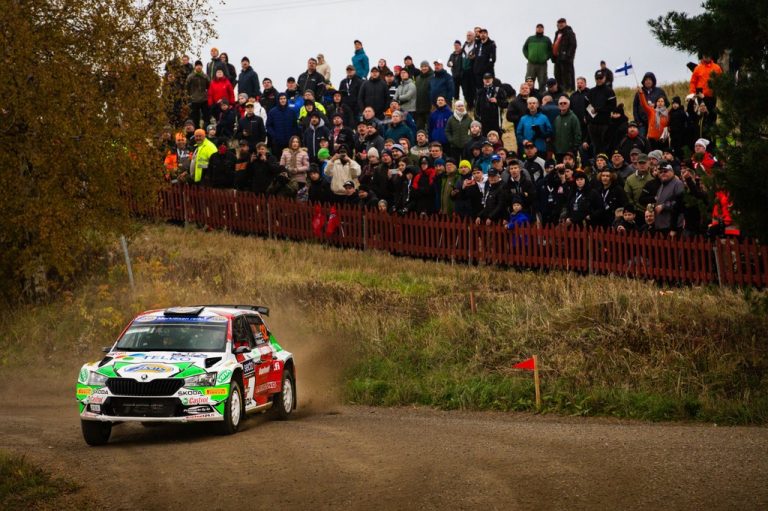 WRC: Suomalaisille voitot MM-rallin WRC2- ja WRC3-luokissa