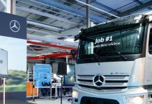 Mercedes-Benzin täyssähköisen eActrosin sarjatuotanto käynnistyi Wörthissä