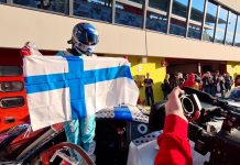 Luka Nurmella täydellinen kilpailupäivä Italian Mugellossa