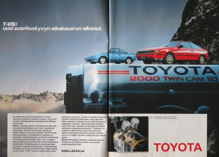 Päivän automainos: Toyota T-VIS: uusi suorituskyvyn aikakausi on alkanut