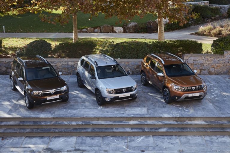 Dacia Dusteria on valmistettu yli kaksi miljoonaa