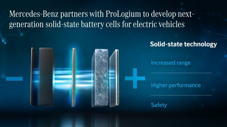 Mercedes-Benz ja ProLogium kehittävät seuraavan sukupolven SSD-akkukennoja