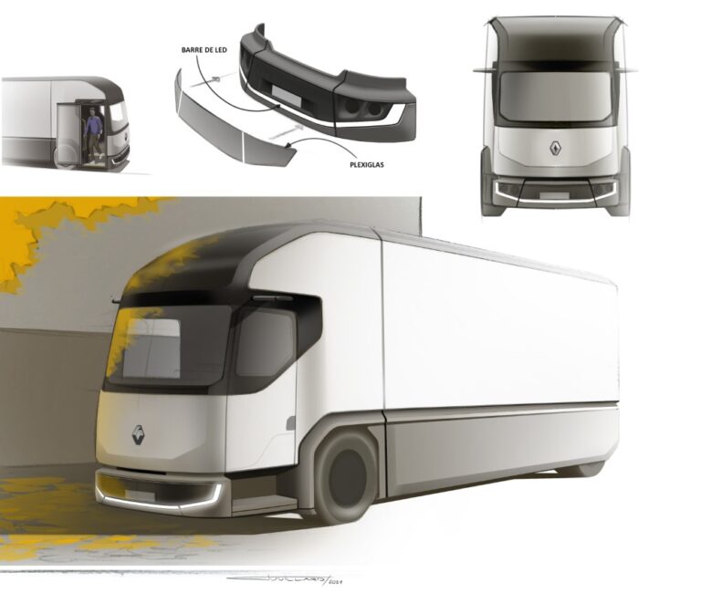 Renault Trucks ja Geodis kehittävät yhdessä uuden sähkökuorma-auton kaupunkikuljetuksiin