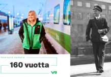 VR juhlii 160 vuotta ja lahjoittaa 160 000 euroa Ukrainalle humanitääriseen apuun
