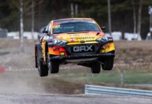 Rallicross: Niclas Grönholm ajoi Ruotsissa kaksi finaalipaikkaa