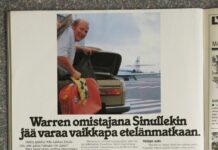Päivän automainos: Ostamalla Warren jäi rahaa myös etelänmatkaan